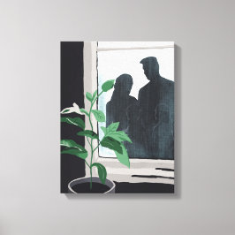 Waar we groeiden III – Familie en groei Canvas Afdruk