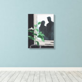 Waar we groeiden IV – Familie en groei Canvas Afdruk (Insitu (Houten vloer))