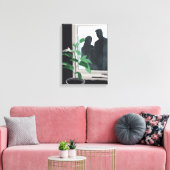 Waar we groeiden IV – Familie en groei Canvas Afdruk (Insitu (Woonkamer))