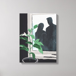 Waar we groeiden IV – Familie en groei Canvas Afdruk