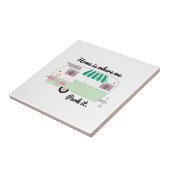 Waar we het parkeren tegeltje (Zijkant)