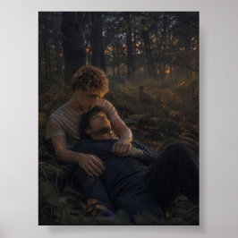 Waar we neerliggen | Gay Art Project Poster