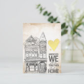 Waar we ook samen zijn briefkaart (Staand voorkant)