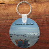 Waar wil je zijn? sleutelhanger (Voorkant)