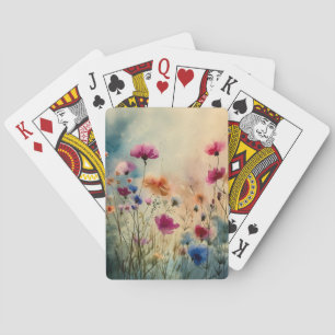 Waar wilde bloemen ademen pokerkaarten