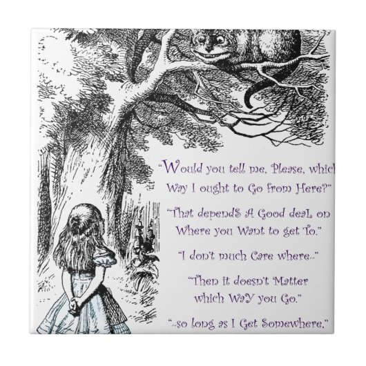 Waar wilt u naartoe? tegeltje (Voorkant)