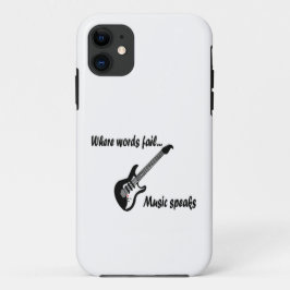 Waar woorden ontbreken, spreekt muziek Case-Mate iPhone case