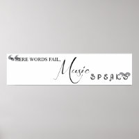 Waar woorden ontbreken, spreekt muziek