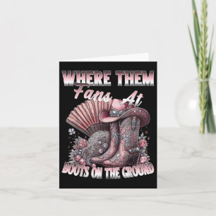 Waar ze fans zijn bij Boots on Da Ground Cowgirl L Kaart