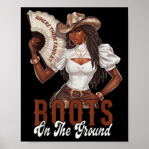 Waar ze fans zijn bij Boots on Da Ground Cowgirl L Poster