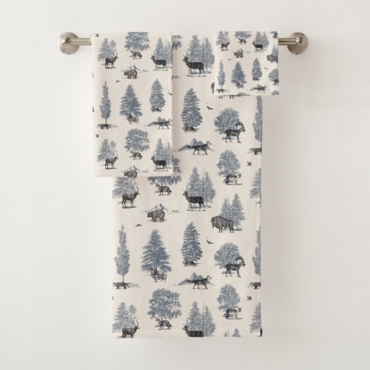 Waar ze in de winter wonen | Florent Bodart Bad Handdoek (Insitu)