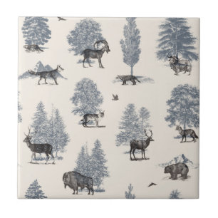 Waar ze in de winter wonen   Florent Bodart Tegeltje