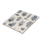 Waar ze in de winter wonen | Florent Bodart Tegeltje (Zijkant)