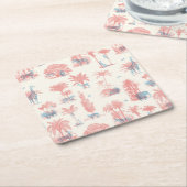 Waar ze wonen | Florent Bodart Kartonnen Onderzetters (Schuin)