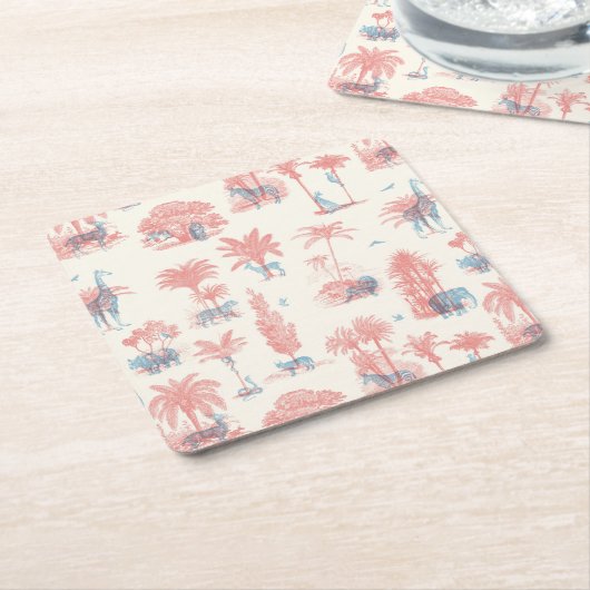 Waar ze wonen | Florent Bodart Kartonnen Onderzetters (Schuin)