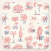 Waar ze wonen | Florent Bodart Kartonnen Onderzetters (Voorkant)