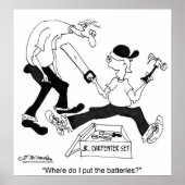 Waar zet ik de batterijen? poster (Voorkant)