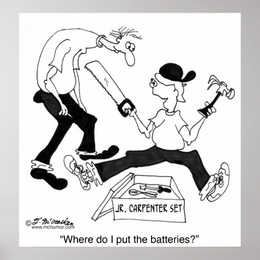 Waar zet ik de batterijen? poster (Voorkant)