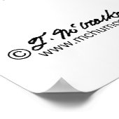 Waar zet ik de batterijen? poster (Hoek)