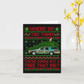 Waar zet je een boom die zo lelijk is? kaart (Gele Bloem)