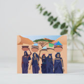 Waar zijn de baby's? briefkaart (Staand voorkant)