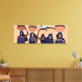 Waar zijn de baby's? canvas afdruk (Insitu (Woonkamer))