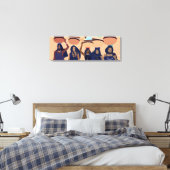 Waar zijn de baby's? canvas afdruk (Insitu (Slaapkamer))