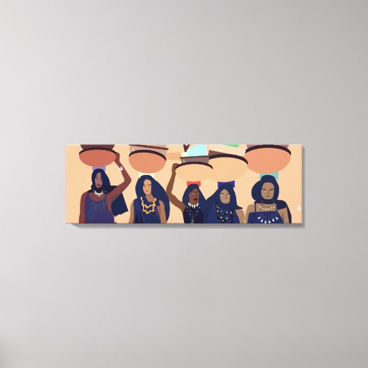 Waar zijn de baby's? canvas afdruk (Voorkant)
