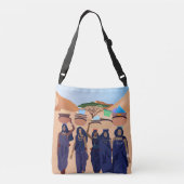 Waar zijn de baby's? crossbody tas (Achterkant)