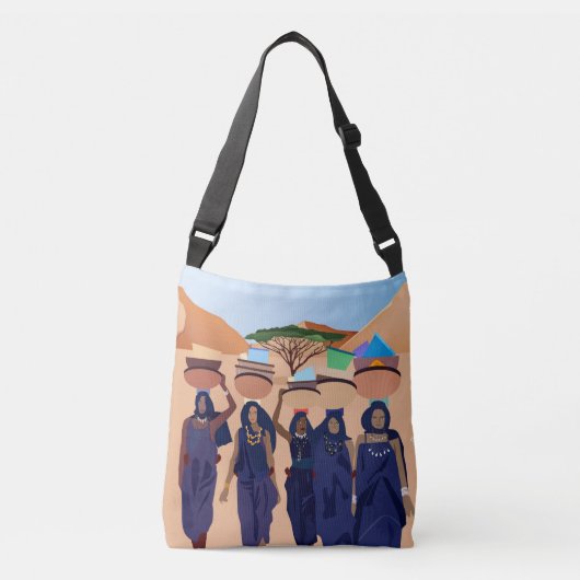 Waar zijn de baby's? crossbody tas (Voorkant)