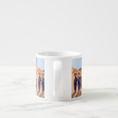 Waar zijn de baby's? espresso kop (Achterkant)