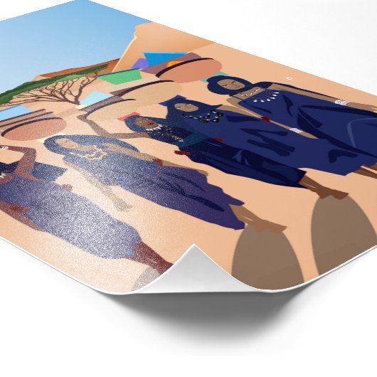 Waar zijn de baby's? foto afdruk (Hoek)