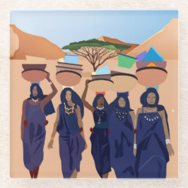 Waar zijn de baby's? glazen onderzetter