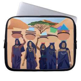 Waar zijn de baby's? laptop sleeve