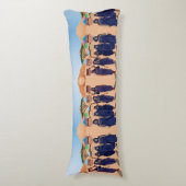 Waar zijn de baby's? lichaamskussen (Voorkant Verticaal)