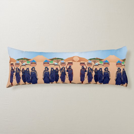 Waar zijn de baby's? lichaamskussen (Voorkant)