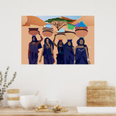 Waar zijn de baby's? poster (Keuken)