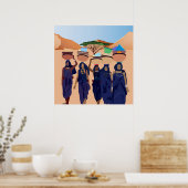 Waar zijn de baby's? poster (Keuken)