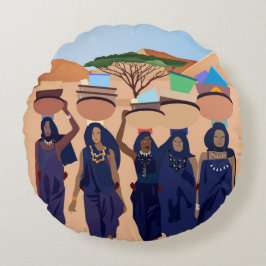 Waar zijn de baby's? rond kussen