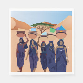 Waar zijn de baby's? servet