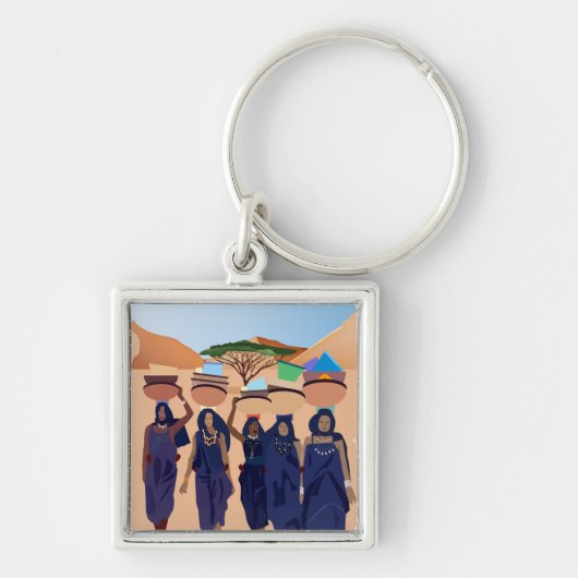 Waar zijn de baby's? sleutelhanger (Voorkant)