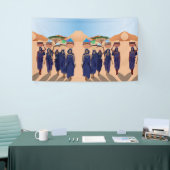 Waar zijn de baby's? spandoek (Beurs)