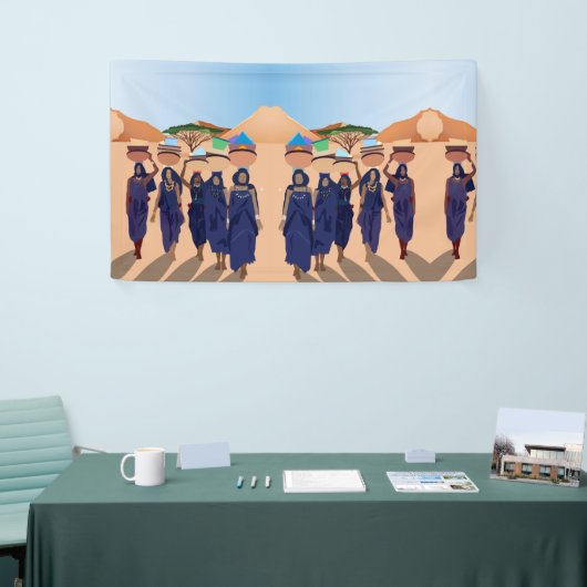 Waar zijn de baby's? spandoek (Beurs)