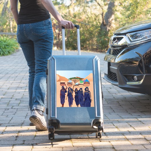 Waar zijn de baby's? sticker (Koffer Insitu)