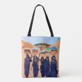 Waar zijn de baby's? tote bag (Achterkant)