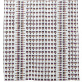 Waar zijn de Pickleball Paddles White? Douchegordijn (Voorkant)