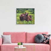 "Waar zijn Goldilocks?" Canvas Afdruk (Insitu (Woonkamer))