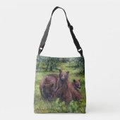 "Waar zijn Goldilocks?" Crossbody Tas (Achterkant)