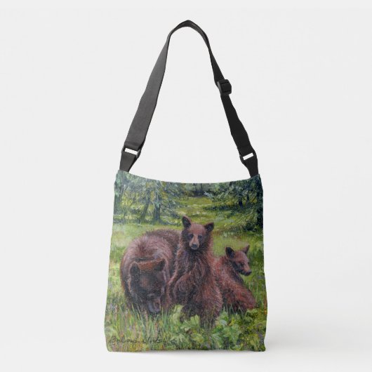 "Waar zijn Goldilocks?" Crossbody Tas (Voorkant)