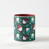 Waar zijn mijn kabouters? Kerst Gnomen-Forest Gree Mok (Midden)